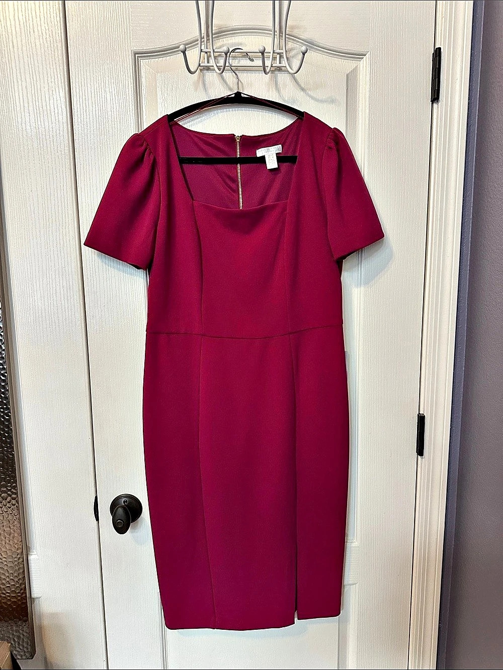 London Times Petites Womens’s Dress Pink Midi Size 12P NWT